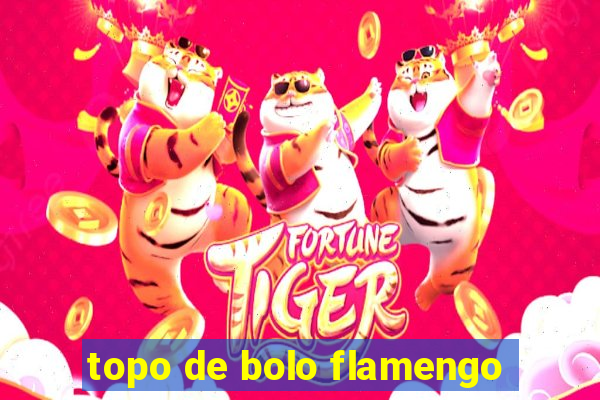 topo de bolo flamengo